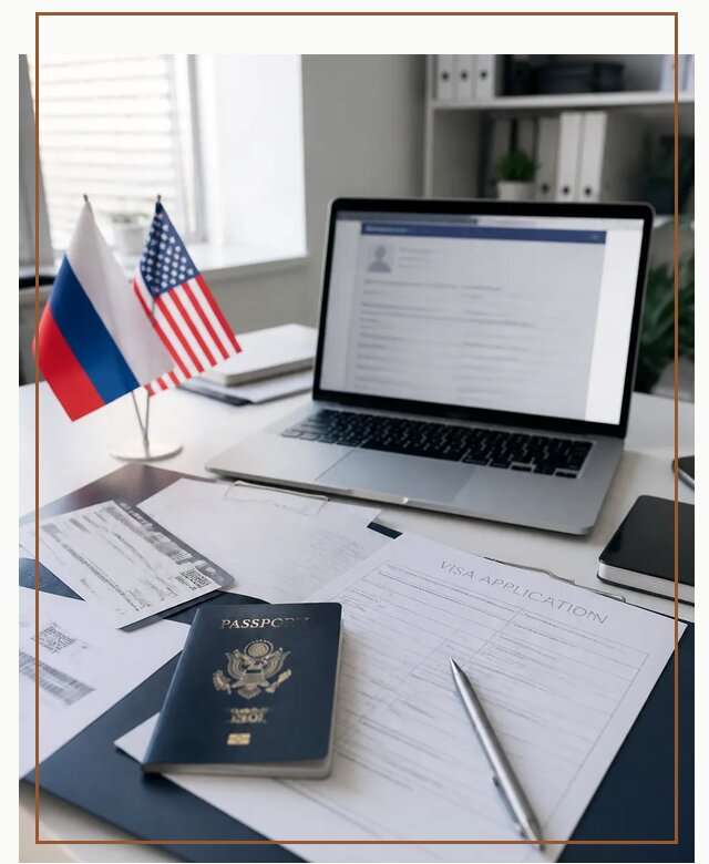 Оформление визы в США для туристов и бизнеса в Ельце