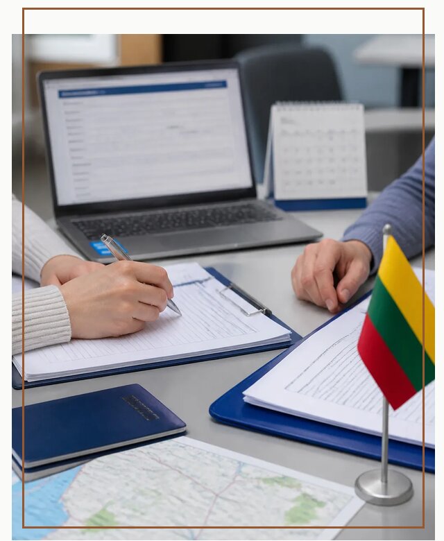 Профессиональное оформление визы в Литву для поездки в Ельце