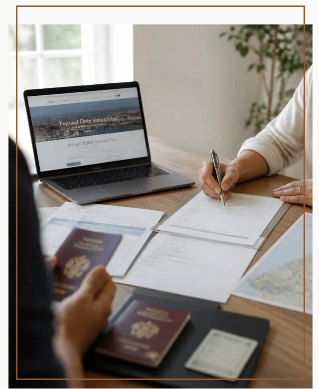Оформление Digital Nomad и ВНЖ Португалии в Ельце